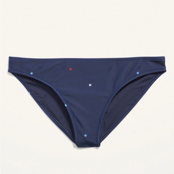 Old Navy 3-piece bikini separates RED WHITE AND BLUE good used condition - Picture 8 of 11